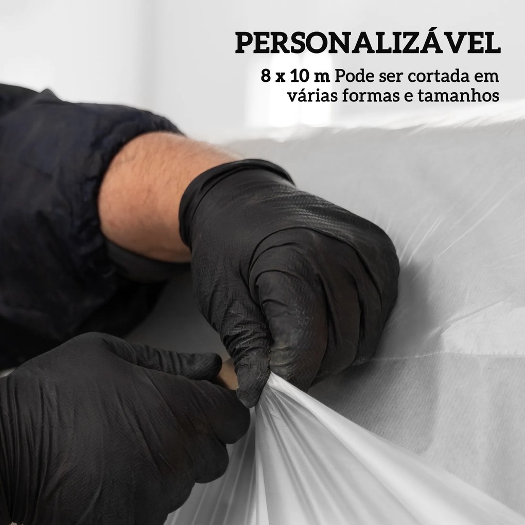 Cobertura de Substituição para Estufa 6x10 m (NÃO INCLUIDA) de Polipropileno para Horta Plantas Agricultura Jardim Tranparente