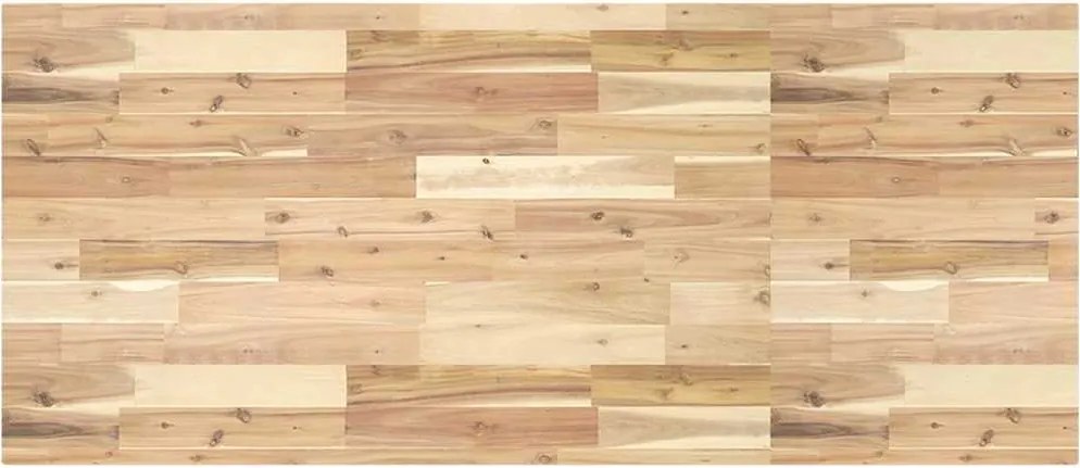 vidaXL Tampo de secretária 120x60x4 cm acácia maciça não tratada
