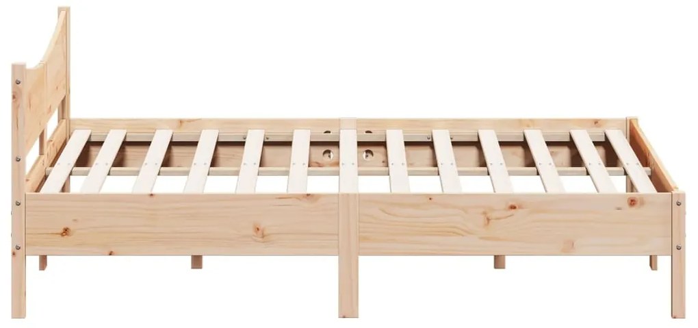 Cama sem colchão 180x200 cm madeira de pinho maciça