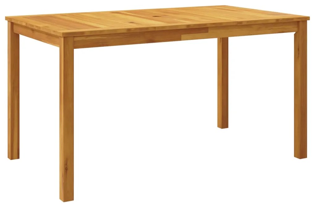 Conjunto de jantar p/ jardim 5 pcs madeira de acácia maciça