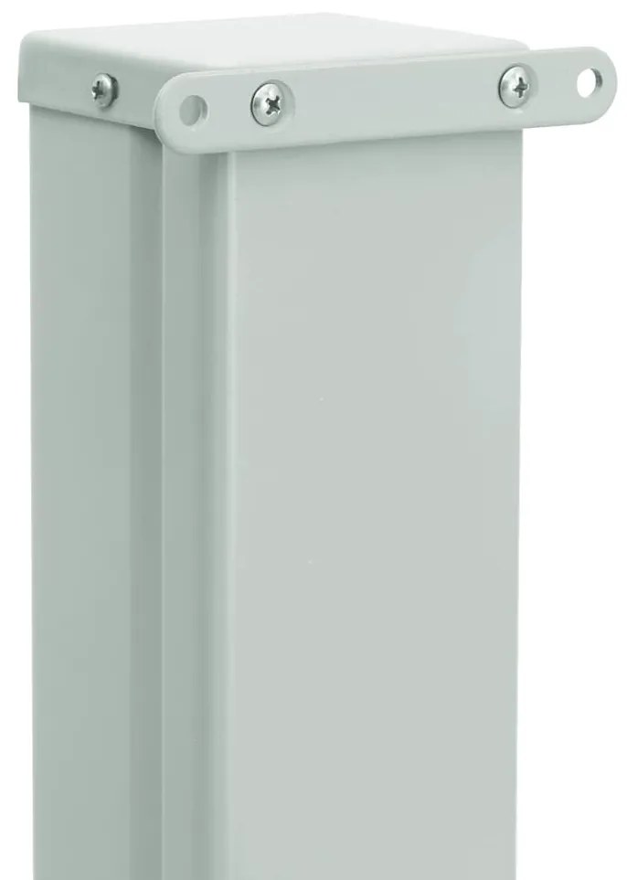 Toldo lateral retrátil para pátio 140x600 cm castanho