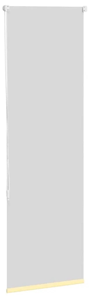 Persiana de enrolar 45x175 cm largura tecido 40,7 cm poliéster