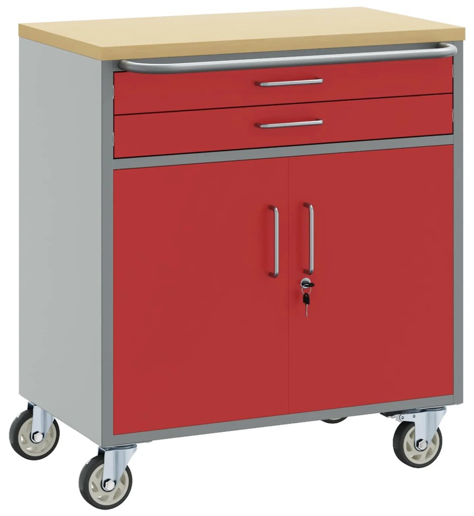 vidaXL Armário de Trabalho 3 pcs Preto e Cinza 150 x 55 x 85 cm