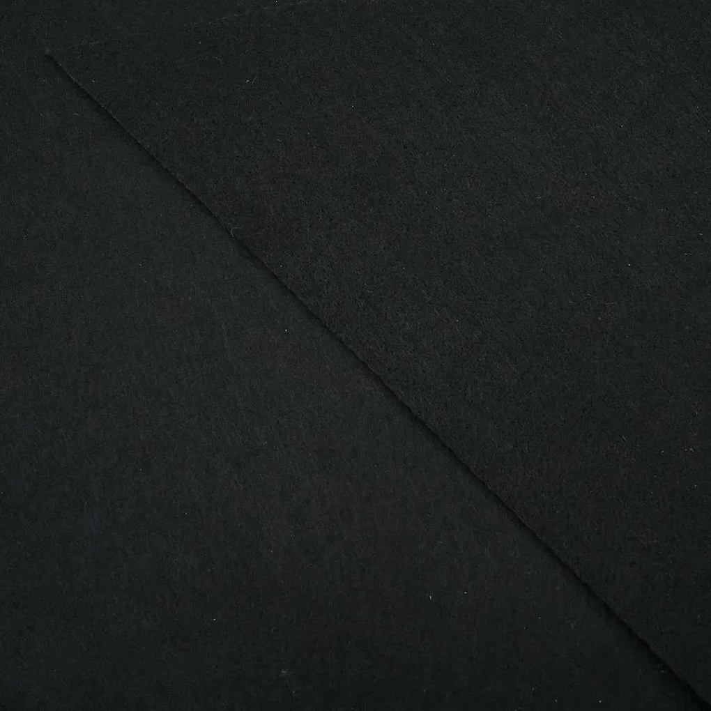 Capa de Piscina Redonda Preta Plástico Ø 458 cm Capa de Piscina