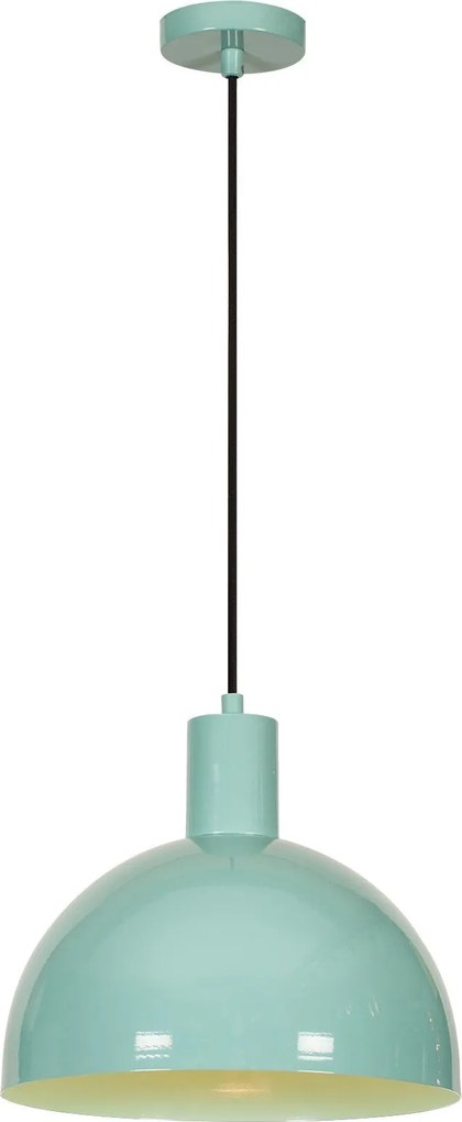 Candeeiro Chandelier Sivani – Turquesa – 30 cm x 117 cm
