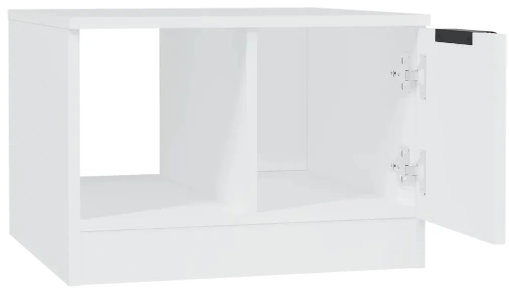 Mesa de centro 50x50x36 cm derivados de madeira branco