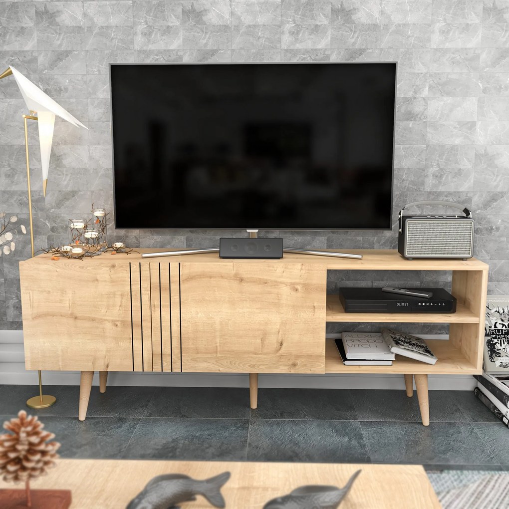 Móvel TV Ronas – Sapphire – 160 cm x 35 cm x 38,6 cm