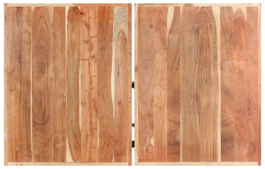 Mesa de centro 142x90x42 cm madeira de acácia maciça