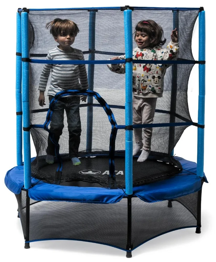 Cama elástica para niños de 3-6 años ZONEKIZ 122x122x97 cm