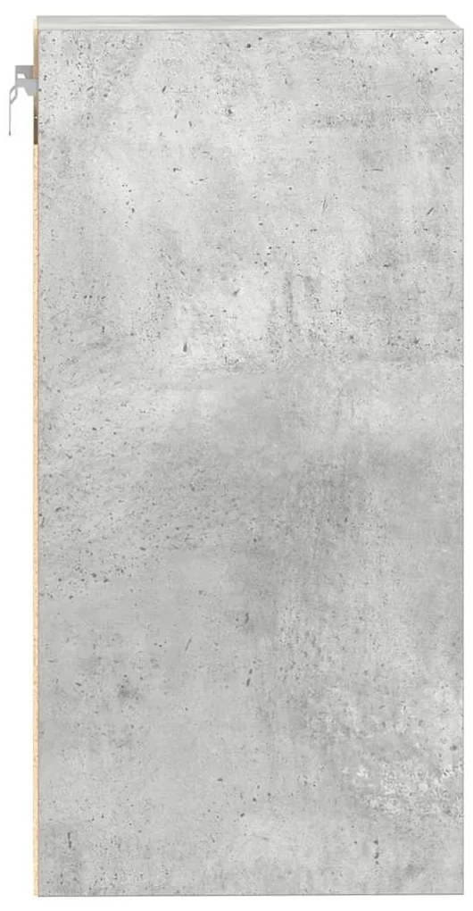 Armário suspenso “Riga” 30x29,5x60 cm cinza cimento