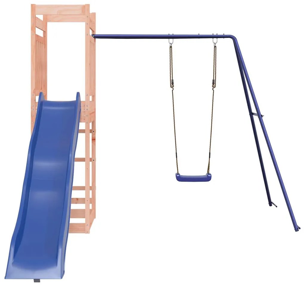 Conjunto de brincar para exterior madeira de douglas maciça