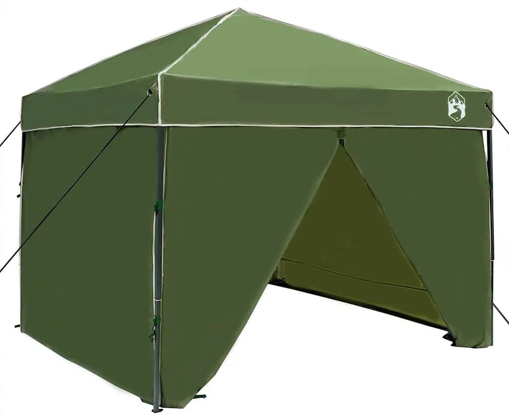 Tenda de Toldo Verde 250 x 250 x 227 / 236 / 245 cm Tecido Oxford