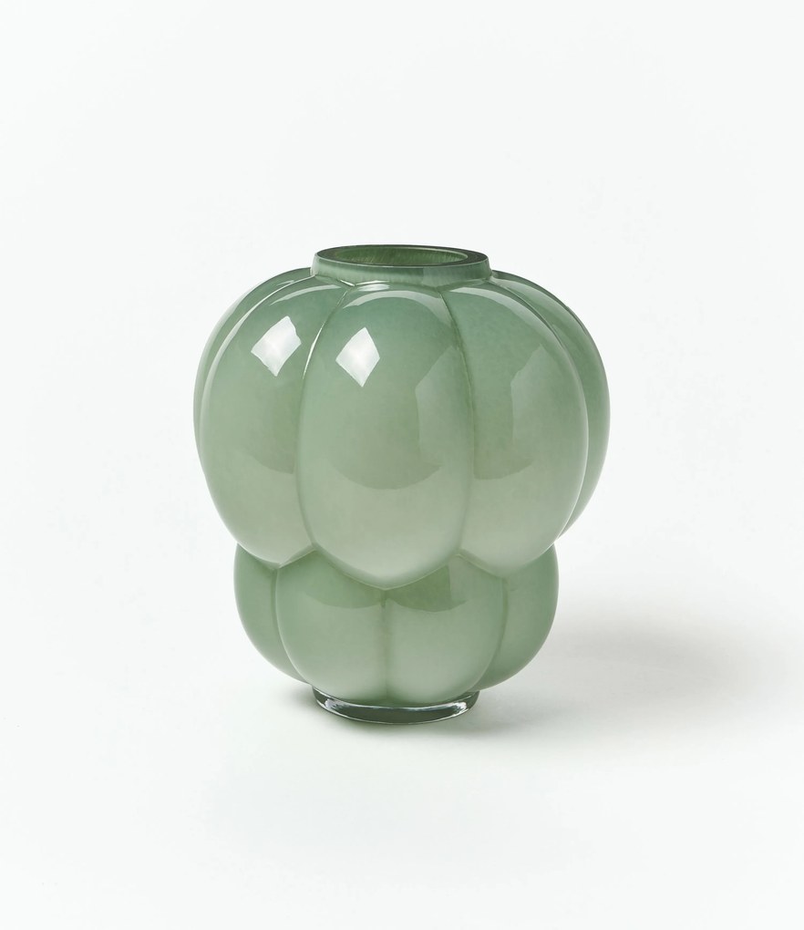 Jarra de vidro artesanal Uva, Alt 22 cm