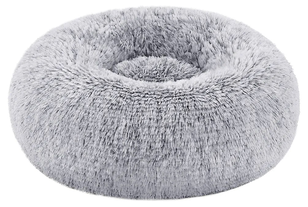 Cama de animais estimação 40 x 15 cm (Ø x H) fofa e lavável cinzento ombré