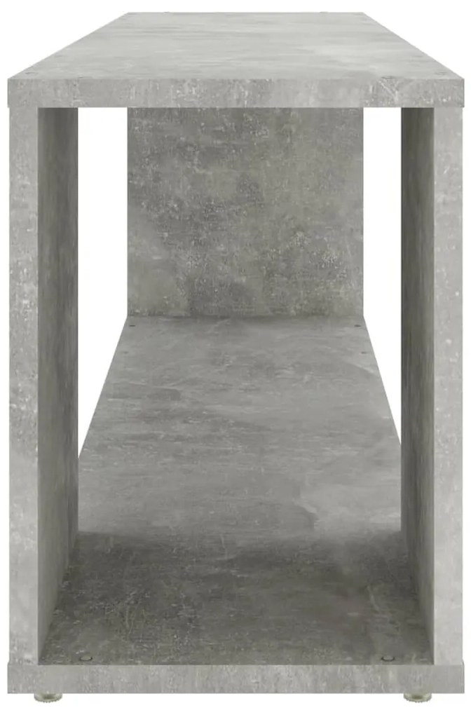 Móvel de TV 100x24x32 cm derivados de madeira cinzento cimento
