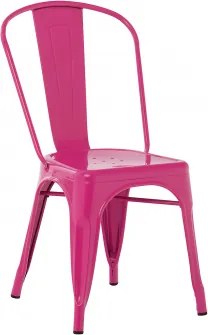 Pacote De 2 Cadeiras De Jantar Empilháveis Lix Violeta - Sklum