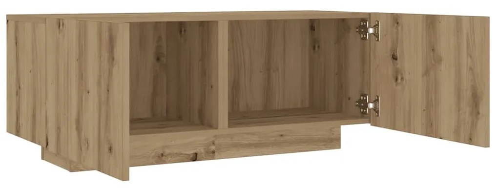 Mesa cabeceira 100x35x40cm derivados madeira carvalho artisiano