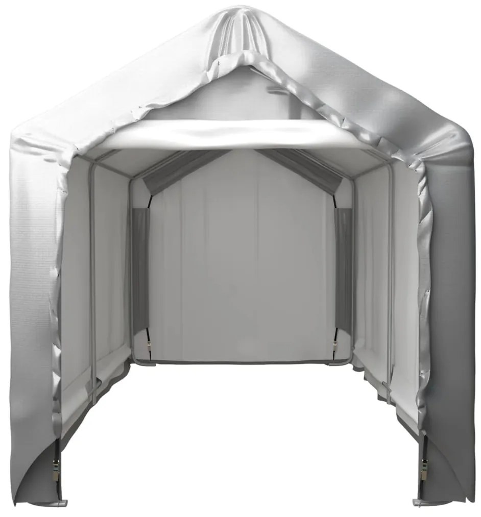 Tenda de armazenamento 180x300 cm aço cinzento