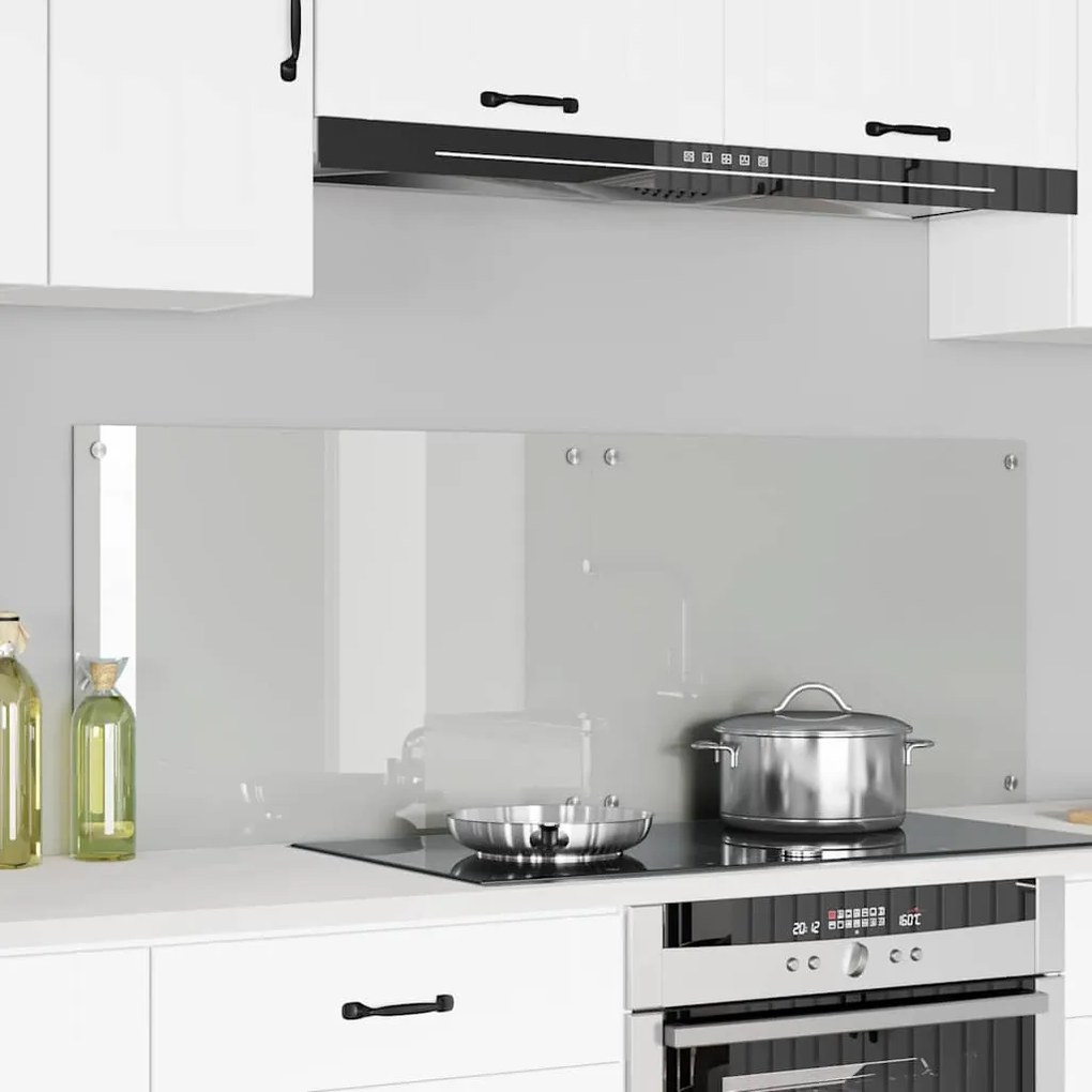 vidaXL Proteção de Cozinha 2 pcs Transparente 70 x 50 cm