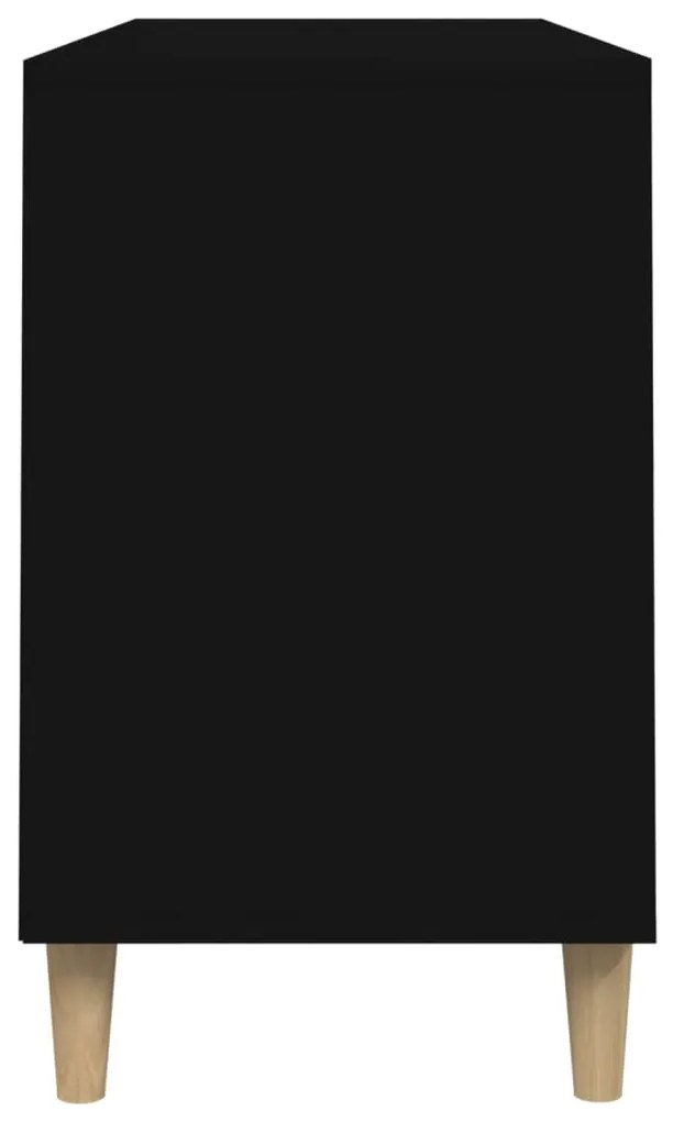Sapateira 102x36x60 cm derivados de madeira preto