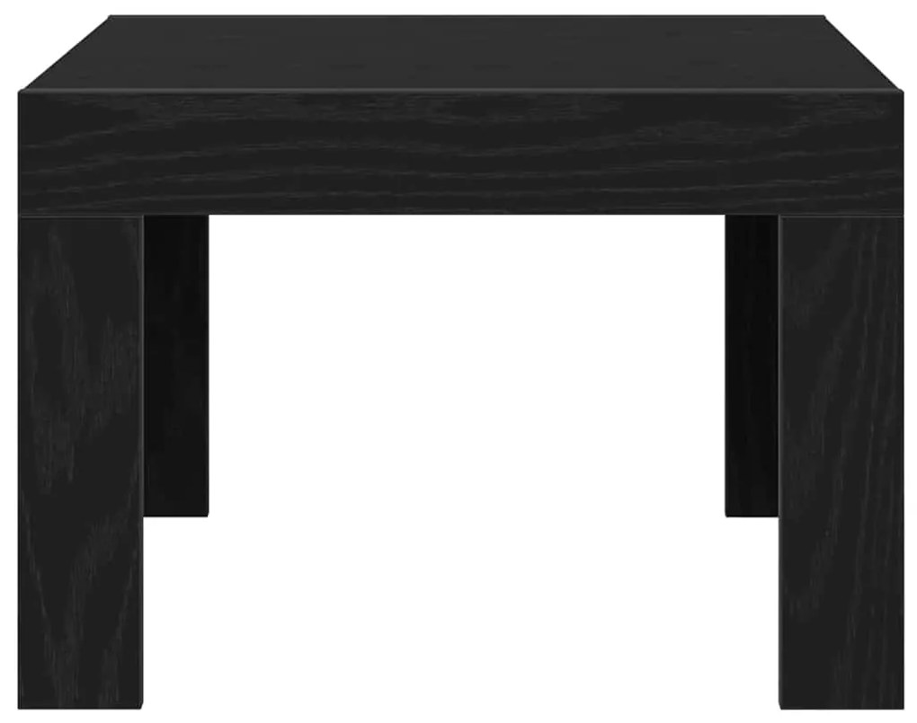 Mesa de centro Carvalho preto 50 x 50 x 35 cm