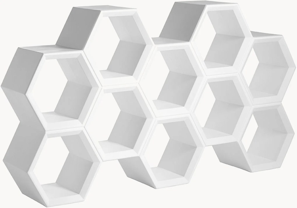 Estante decorativa Hexa