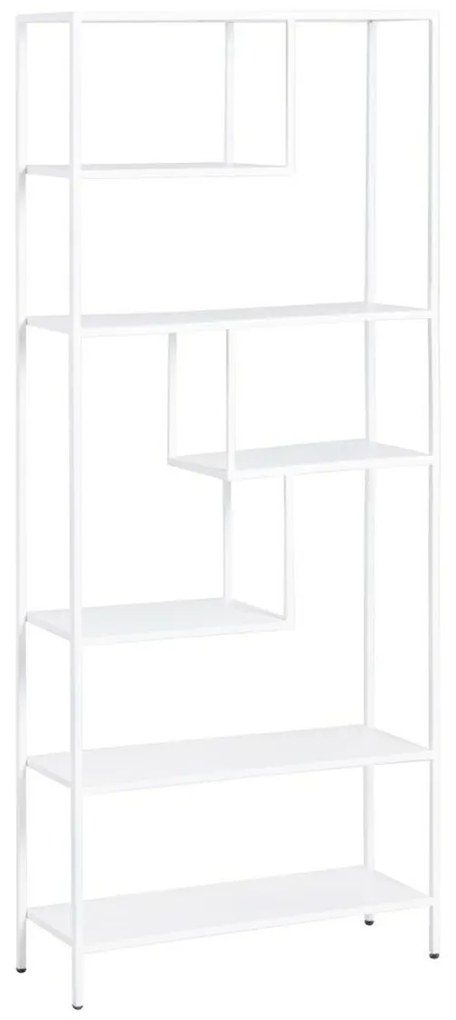 Estantes Square Metal Branco 80 X 26 X 180 cm