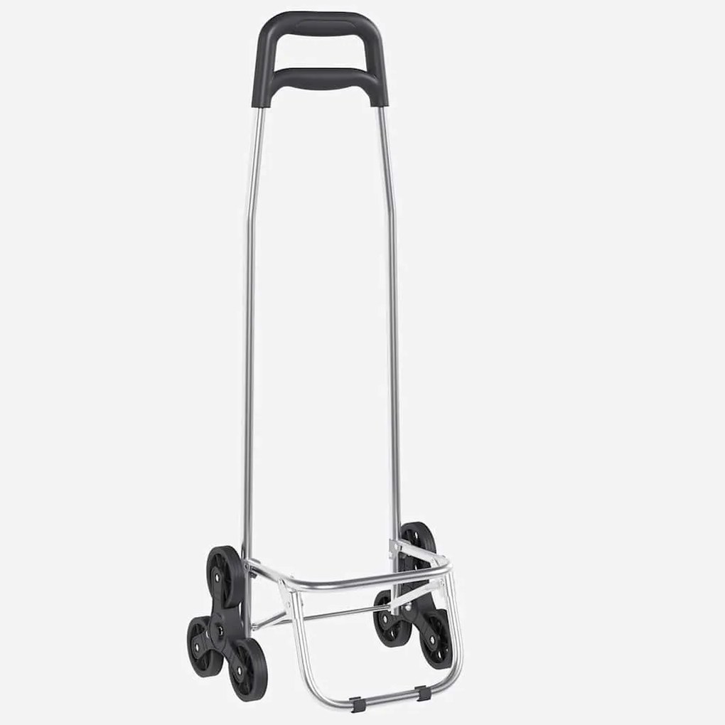 Carrinho de Compras vidaXL com Escalador Verde 38 L
