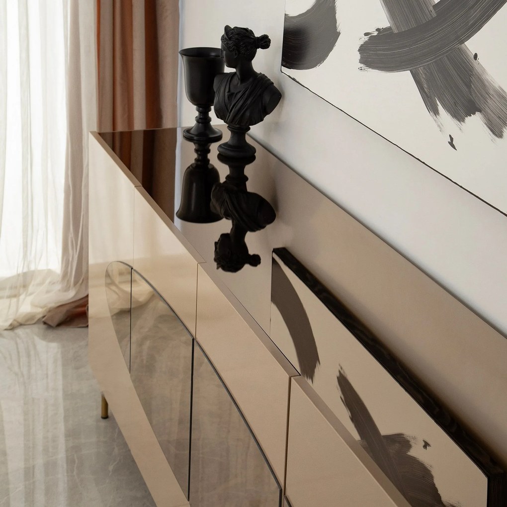 Console Lago – Bronze Gold – 180 cm x 80 cm x 40 cm