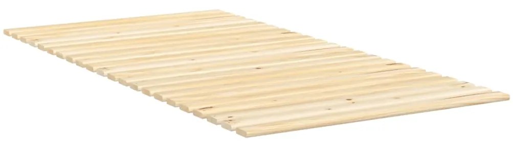vidaXL Ripas para estrado de cama 100x200 cm madeira de pinho maciça
