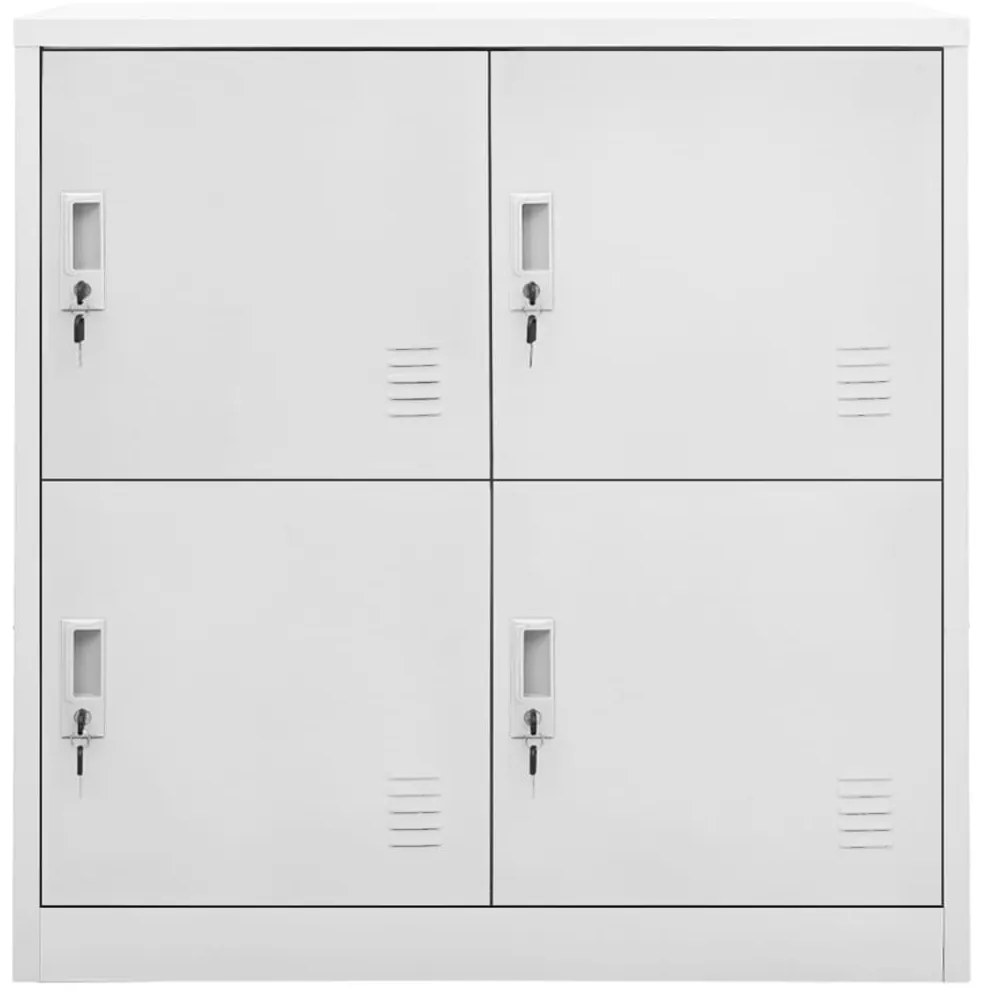 Cacifo 90x45x92,5 cm aço cinzento-claro