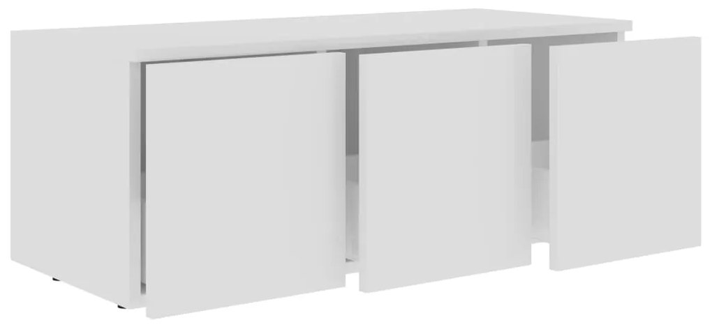 Móvel de TV 80x34x30 cm derivados de madeira branco