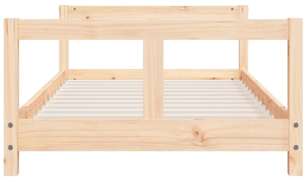 Estrutura de cama infantil 80x160 cm pinho maciço