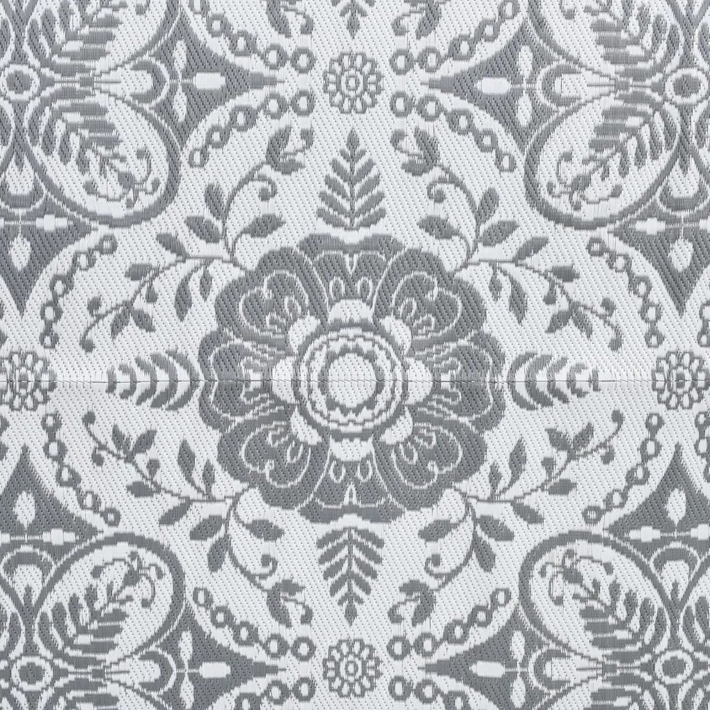 Tapete de exterior ARAKIL Cinzento claro 120x180 cm PP