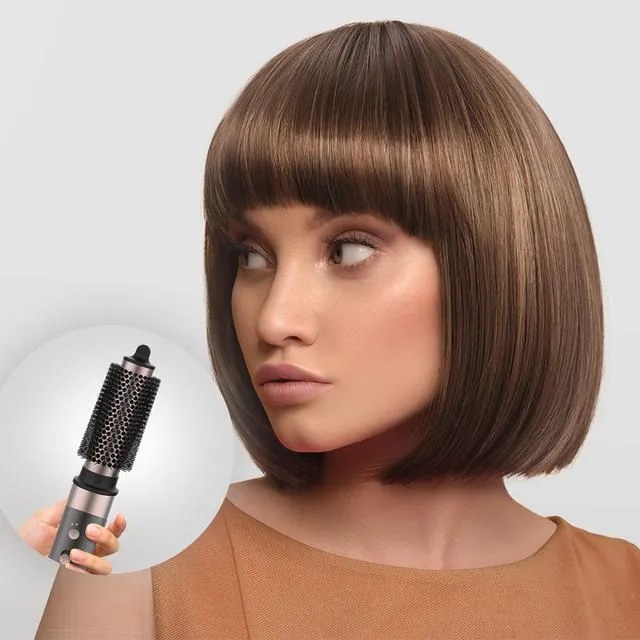 Escova modeladora Cabelo Cecotec CeramicCare 6 em 1, com 6 cabeças, 2 velocidades e 3 temperaturas