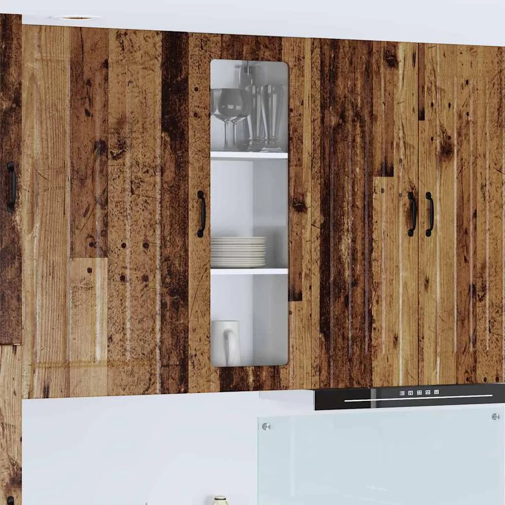 vidaXL Armário de Cozinha Madeira antiga 40 x 31 x 100 cm