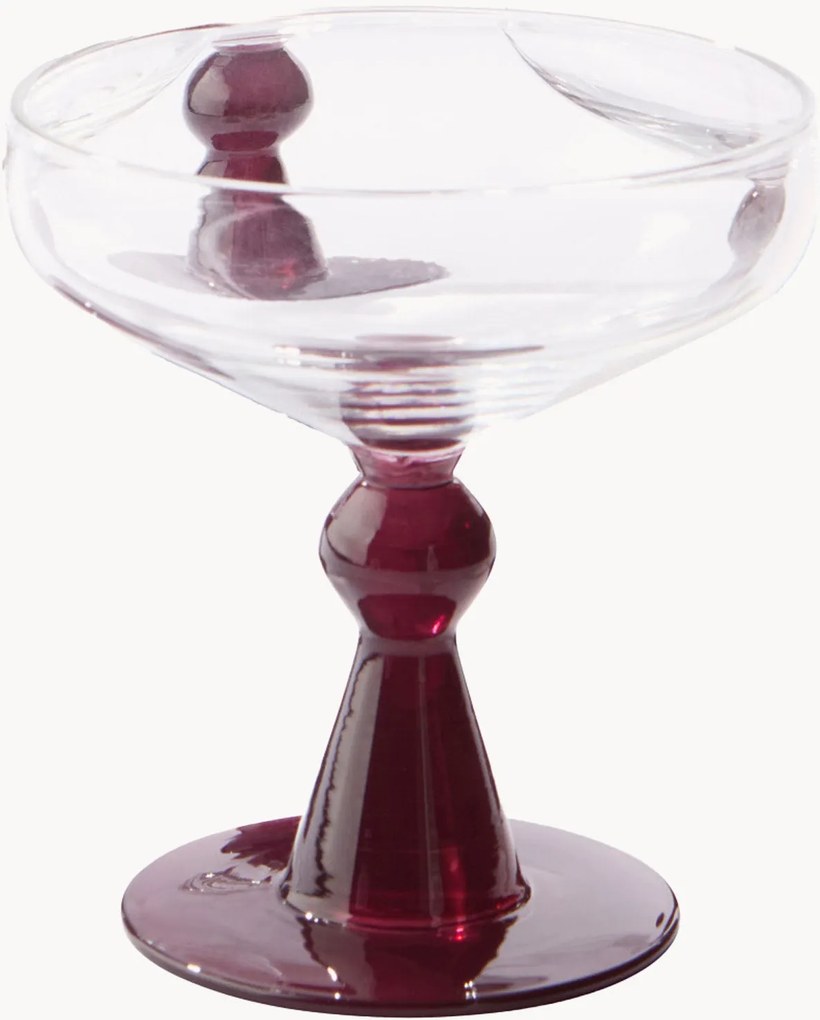 Copos de cocktail Edgy, conjunto de 4