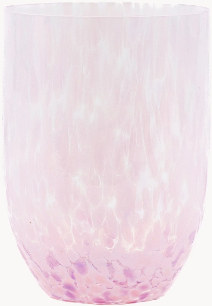 Copos artesanais Confetti, conjunto de 6