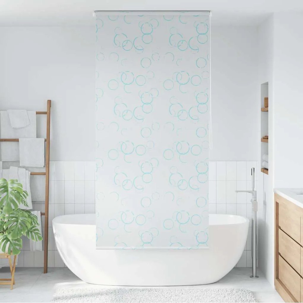 Estore de rolo para o duche 100x240 cm bolhas