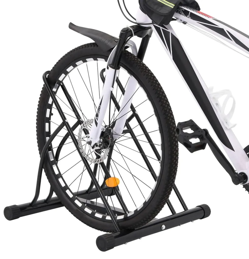 Suporte independente para 2 bicicletas aço