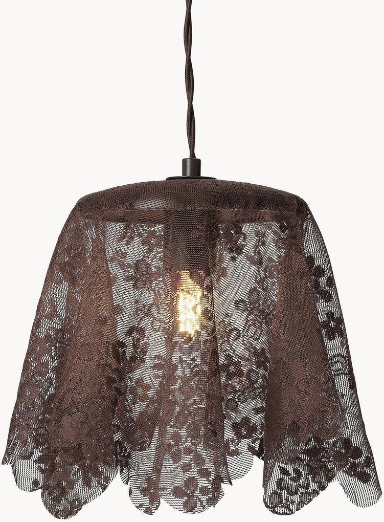 Candeeiro suspenso em renda Lace