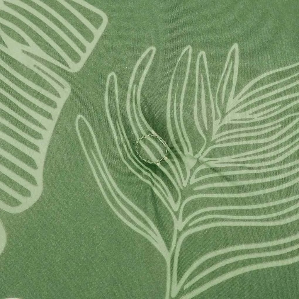 Almofadões p/ cadeira 4pcs 40x40x4cm tecido padrão folhas