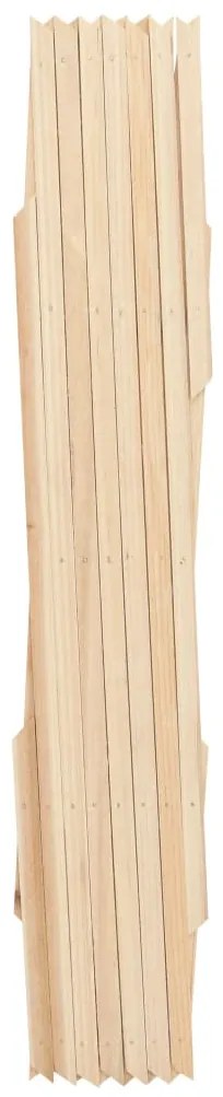 Cercas em treliça 5 pcs 180x60 cm madeira de abeto