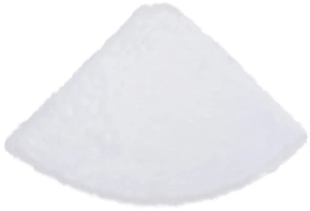 Saia para árvore de Natal 150 cm pelo sintético branco