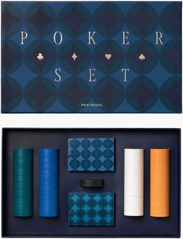 Conjunto de póquer Classic Art of Poker, conjunto de 300