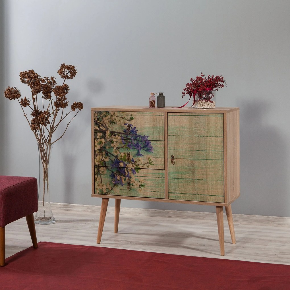 Cómoda Verybox – Carvalho Sonoma – 90x90x40 cm