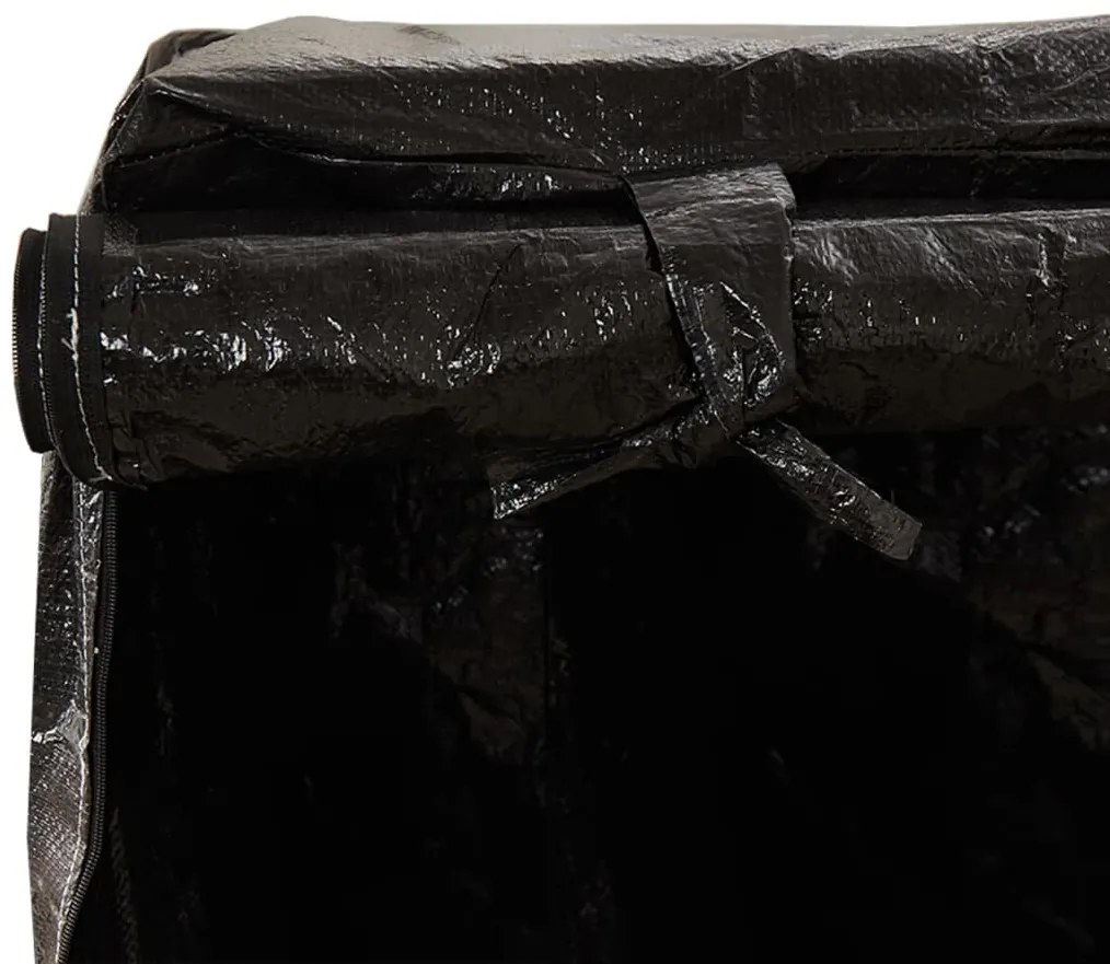 Capas p/ banco baloiço 2 pcs 8 ilhós 125x90x135/165 polietileno