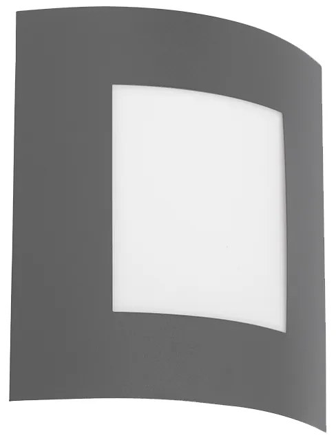 Candeeiro de parede exterior inteligente antracite com Wi-Fi A60 - Emmerald