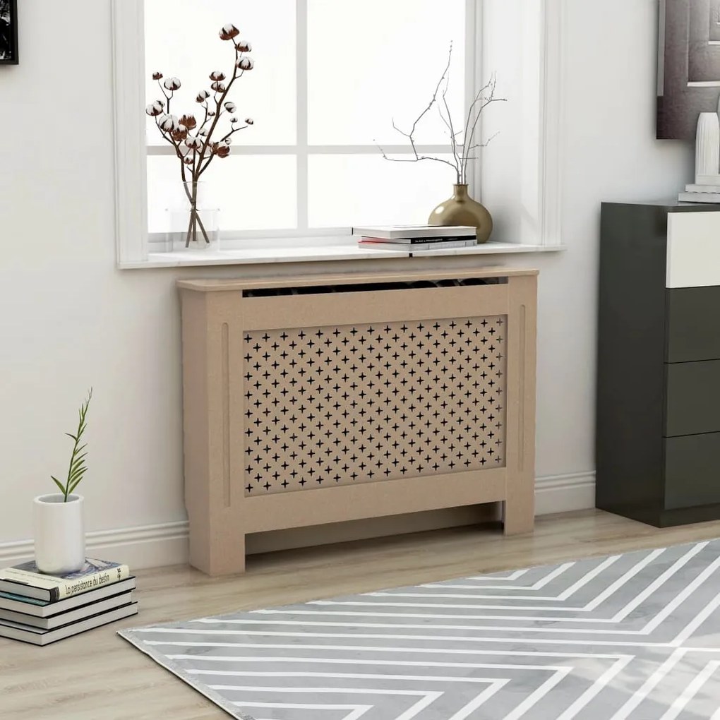 288193 vidaXL Cobertura de radiador 112x19x81 cm MDF