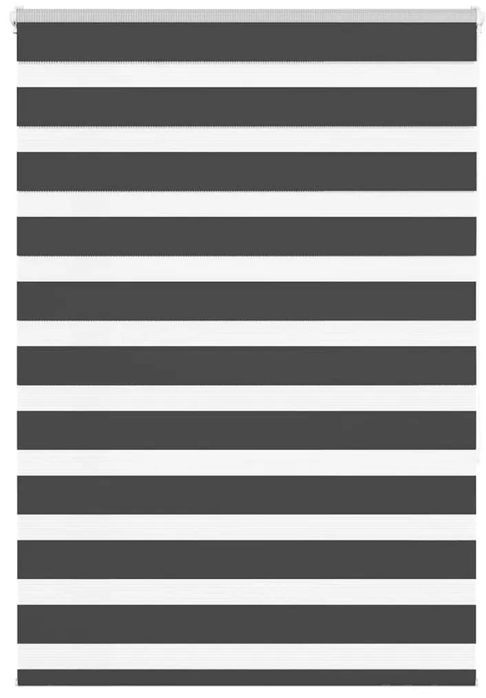 Cortina de zebra 110x150 cm largura do tecido 105,9cm poliéster